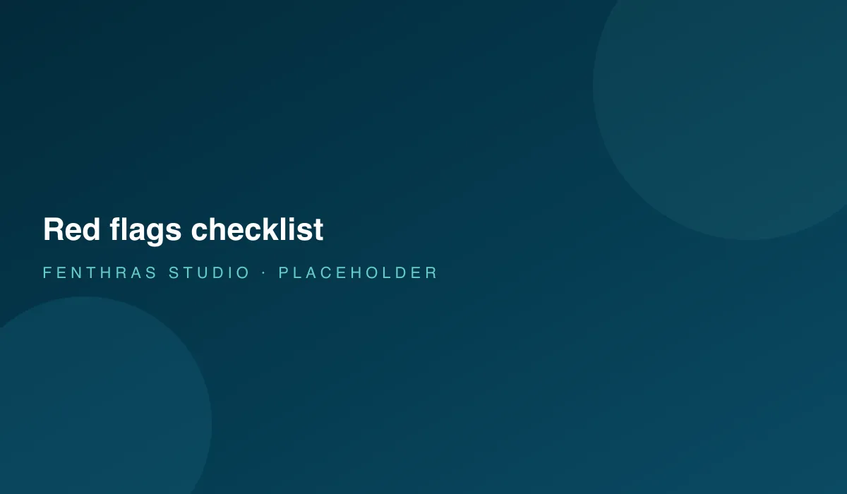 Red flags to avoid when hiring a remote web development studio overseas